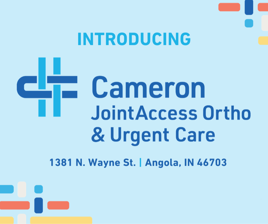 Introducing Cameron JointAccess Ortho & Urgent Care